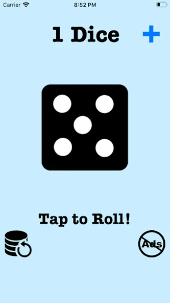 Dice Roller!  [МОД Много монет] Screenshot 1