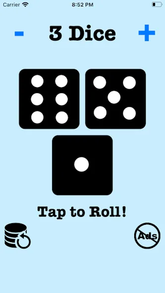 Dice Roller!  [МОД Много монет] Screenshot 3