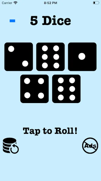 Dice Roller!  [МОД Много монет] Screenshot 5