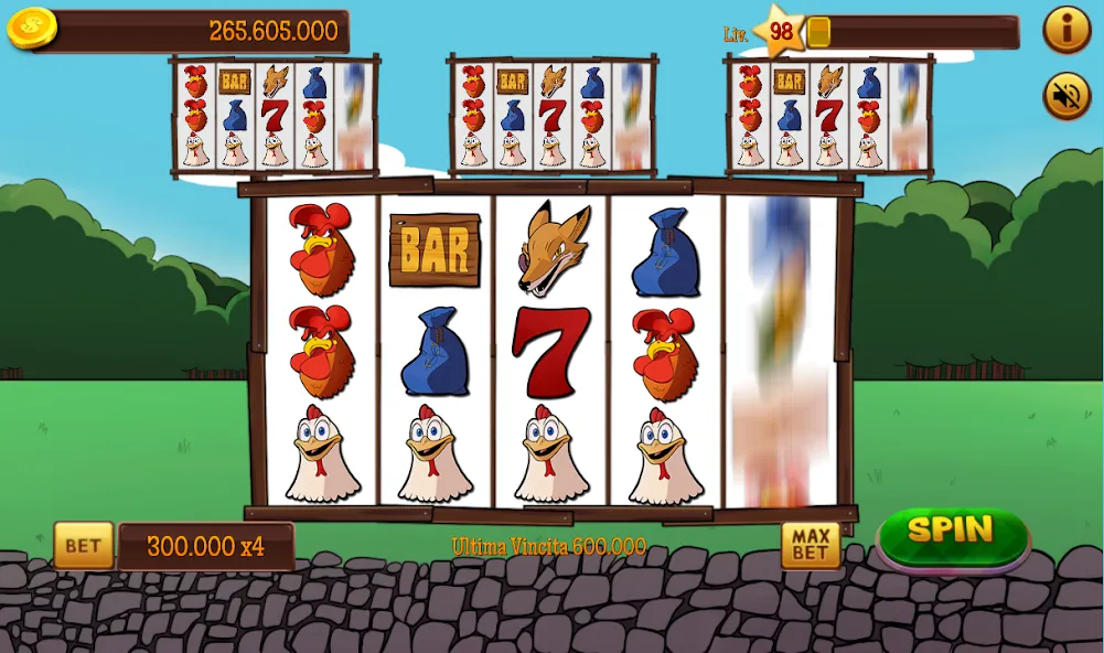 Slot Gallina 4 (Слот Галлина 4)  [МОД Unlocked] Screenshot 3