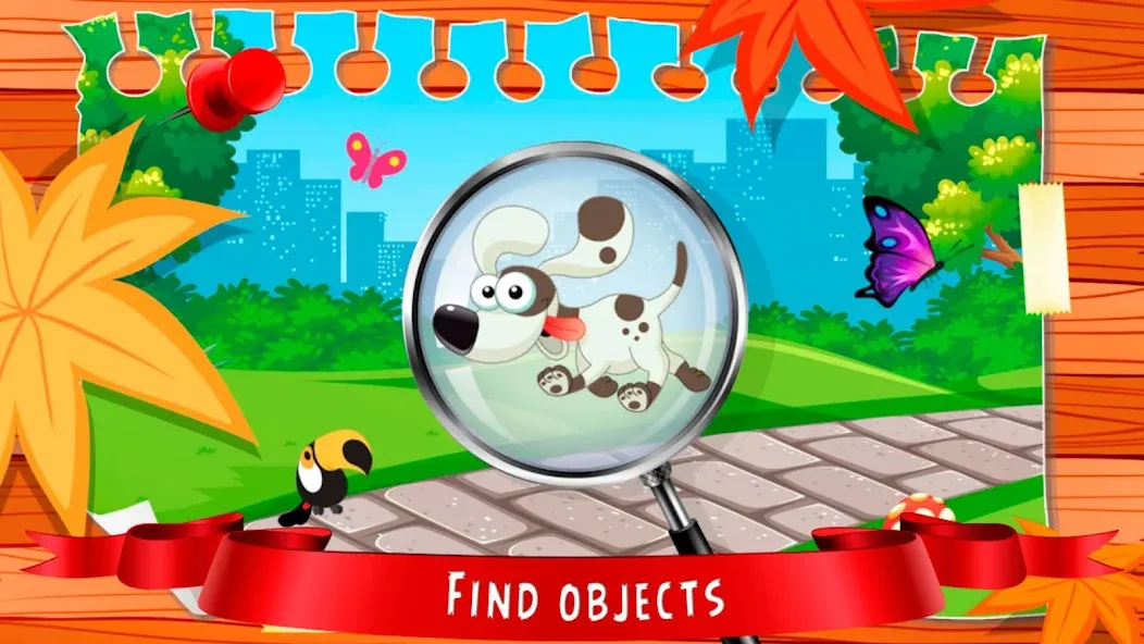 Hidden Object games for kids  [МОД Много монет] Screenshot 1