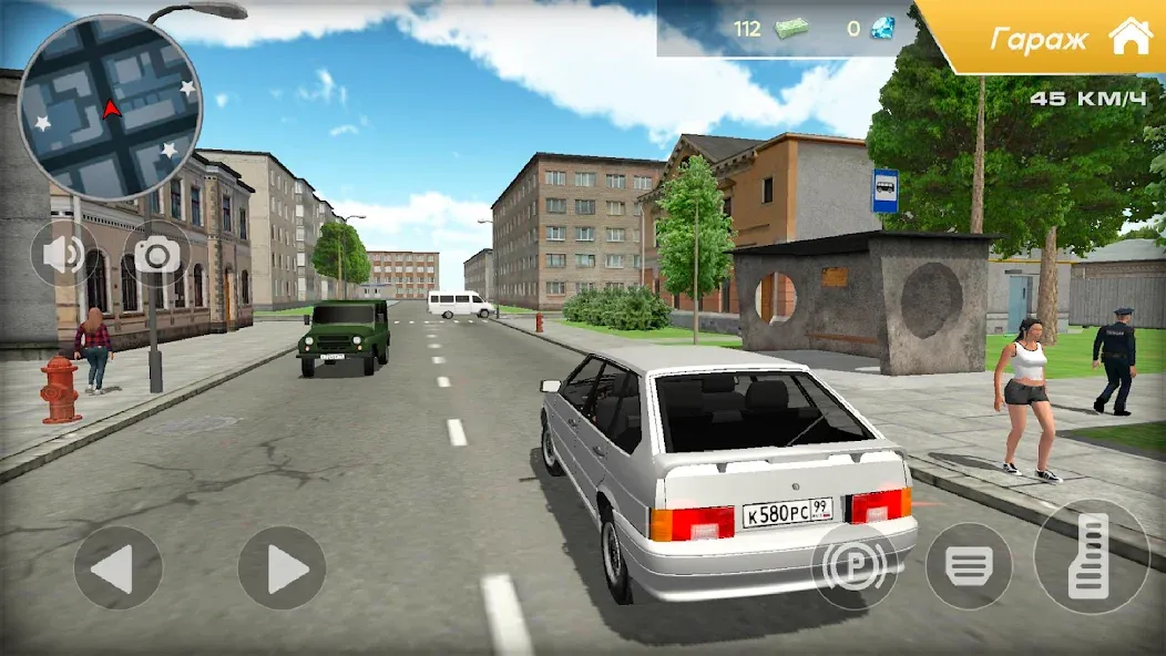 Lada 2114 Car Simulator  [МОД Много денег] Screenshot 4