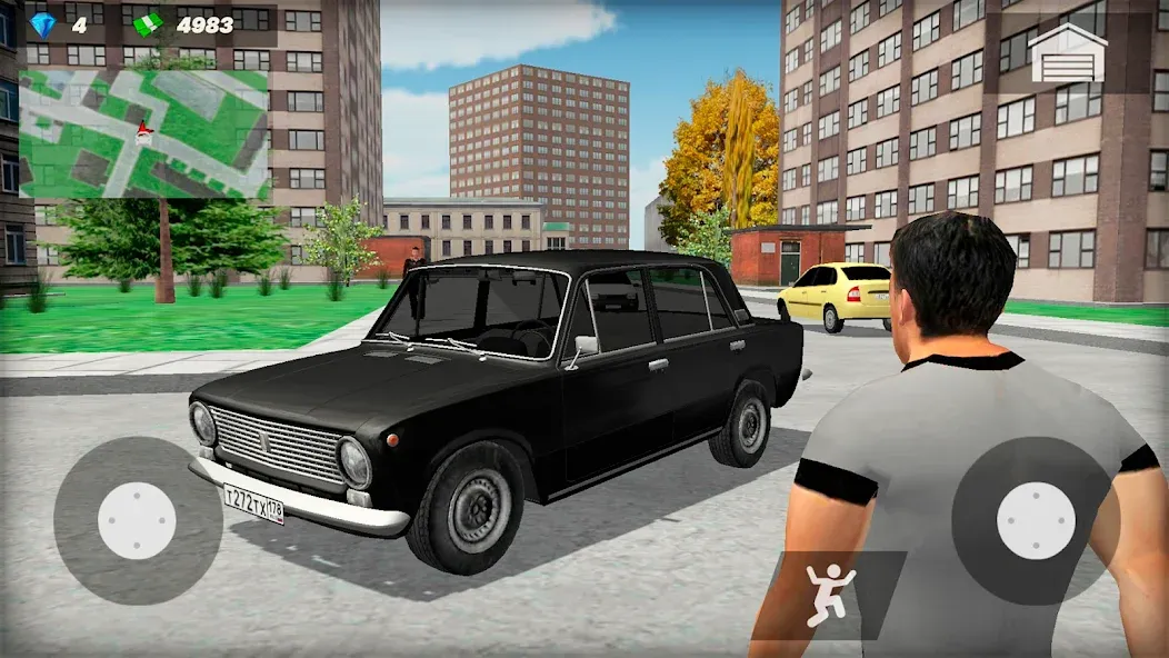 Жигули Копейка. Русские тачки  [МОД Меню] Screenshot 1