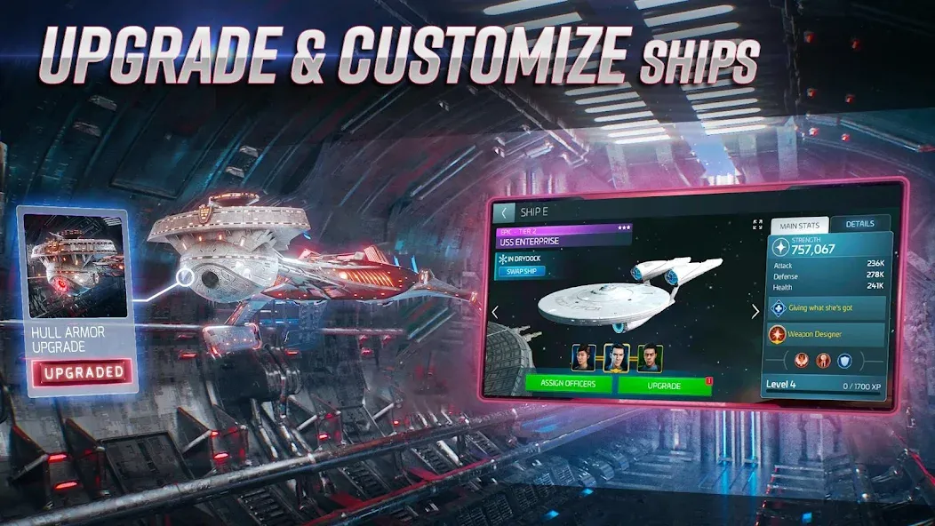 Star Trek™ Fleet Command (Стар Трек Флот Комманд)  [МОД Menu] Screenshot 2