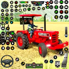 Взлом Indian Tractor Simulator Games  [МОД Menu] - полная версия apk на Андроид