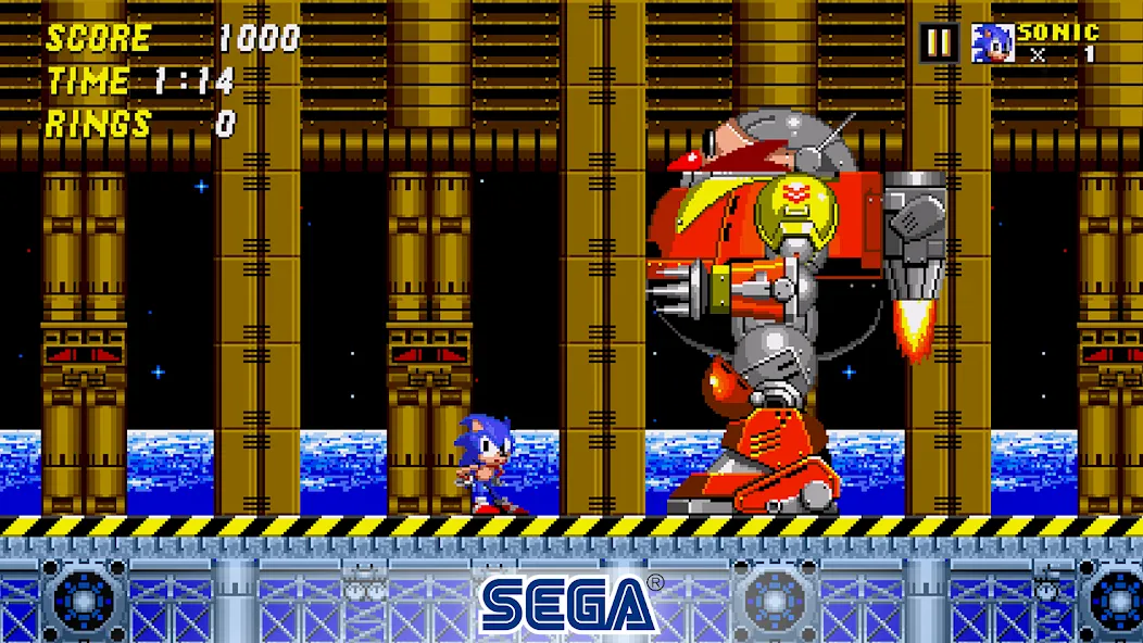 Sonic The Hedgehog 2 Classic (Соник Зе Хеджхог 2 Классик)  [МОД Бесконечные монеты] Screenshot 2