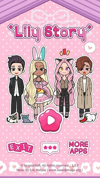 Lily Story : Dress Up Game  [МОД Все открыто] Screenshot 1