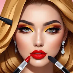 Скачать взлом Fashion Artist: Makeup Game  [МОД Бесконечные монеты] - последняя версия apk на Андроид