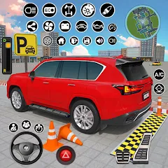 Скачать взломанную Real Car Parking : Prado Games  [МОД Все открыто] - последняя версия apk на Андроид