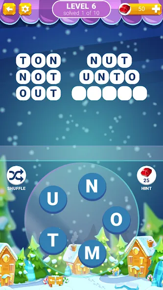 Word Connection: Puzzle Game  [МОД Много денег] Screenshot 1