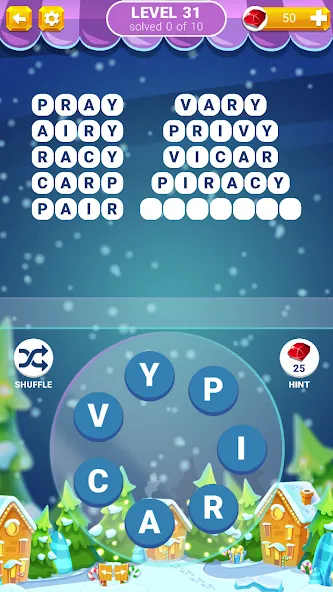 Word Connection: Puzzle Game  [МОД Много денег] Screenshot 3