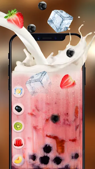 Boba recipe: Drink bubble tea (Рецепт бобы)  [МОД Меню] Screenshot 3