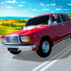 Взломанная Drive Classic VAZ 2107 Parking  [МОД Много денег] - полная версия apk на Андроид