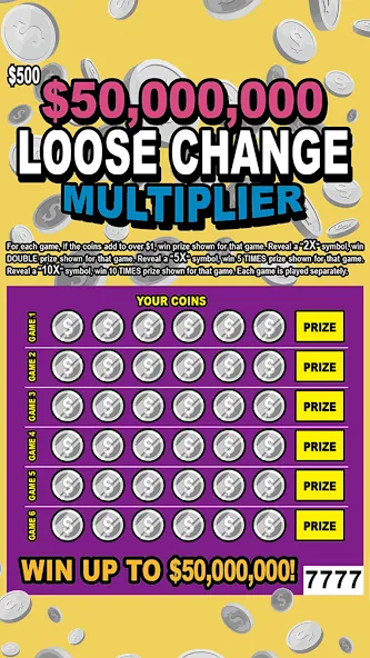 Scratch Off Lottery Scratchers  [МОД Mega Pack] Screenshot 2