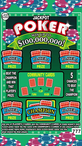 Scratch Off Lottery Scratchers  [МОД Mega Pack] Screenshot 4