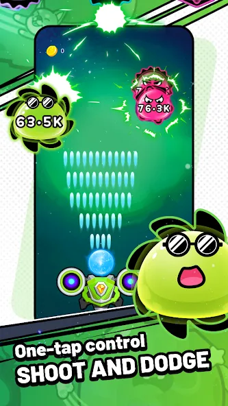 Slime Boom - Kick Slime (Слайм Бум)  [МОД Много денег] Screenshot 2