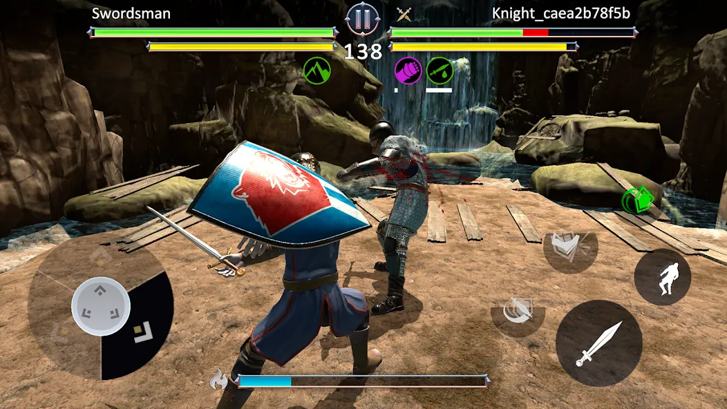 Knights Fight 2: New Blood (На русский язык это будет Найтс Файт 2)  [МОД Unlimited Money] Screenshot 1