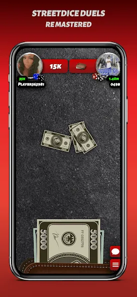 Phone Dice™ Street Dice Game (Фон Дайс Стрит Дайс Гейм)  [МОД Unlimited Money] Screenshot 1