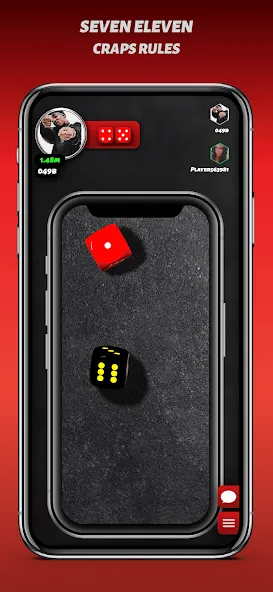 Phone Dice™ Street Dice Game (Фон Дайс Стрит Дайс Гейм)  [МОД Unlimited Money] Screenshot 2