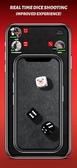 Phone Dice™ Street Dice Game (Фон Дайс Стрит Дайс Гейм)  [МОД Unlimited Money] Screenshot 5