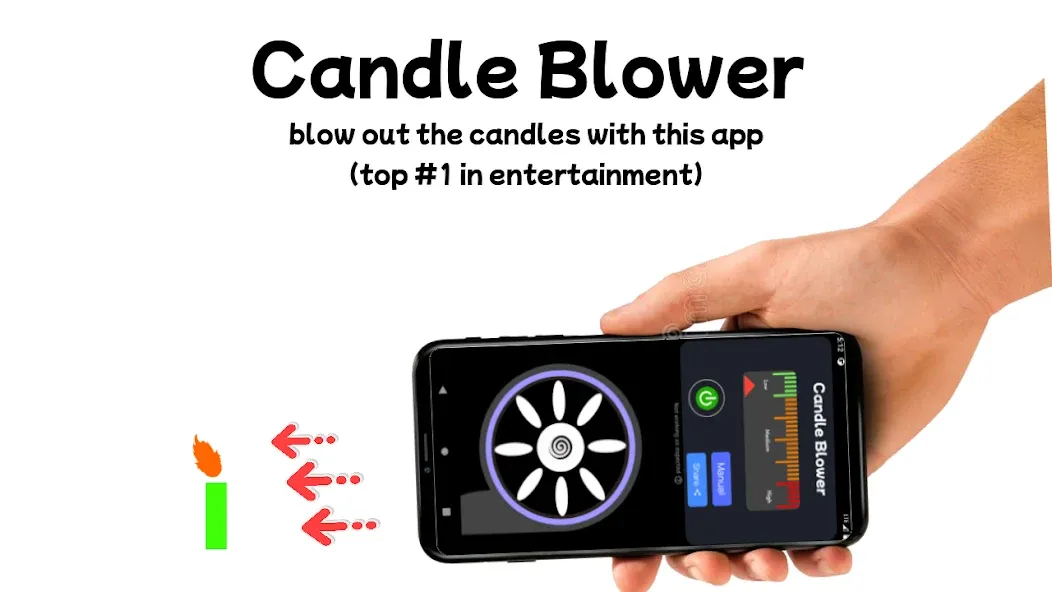 Blower - Candle Blower Lite (Блоуэр)  [МОД Mega Pack] Screenshot 5