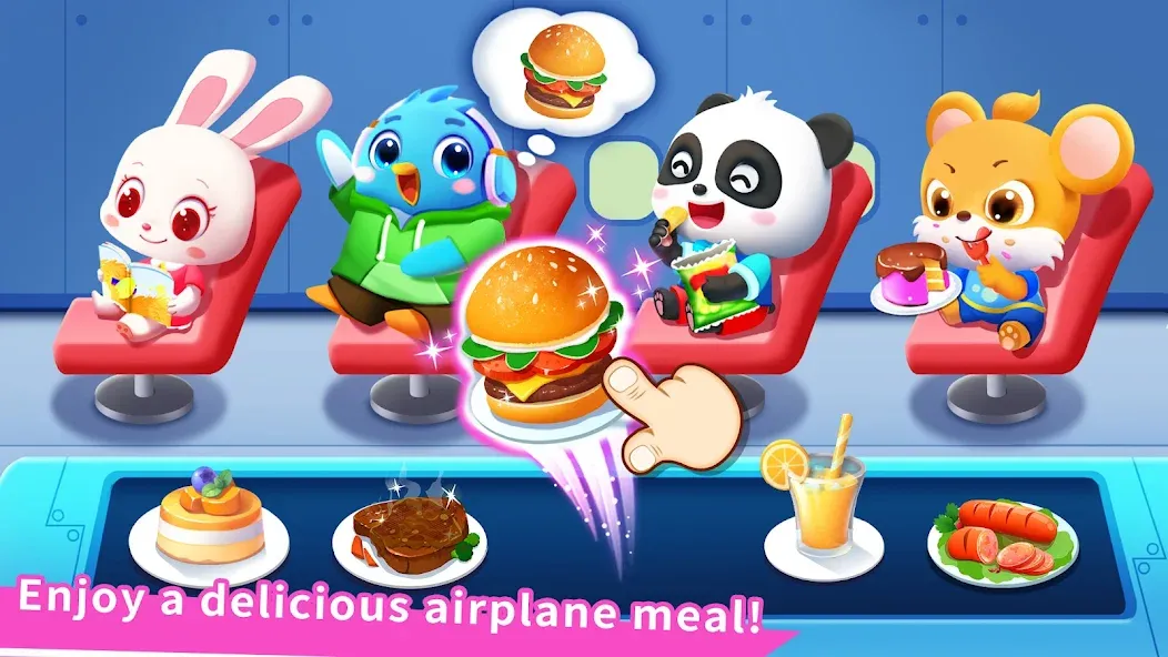 Baby Panda's Airport  [МОД Unlocked] Screenshot 2