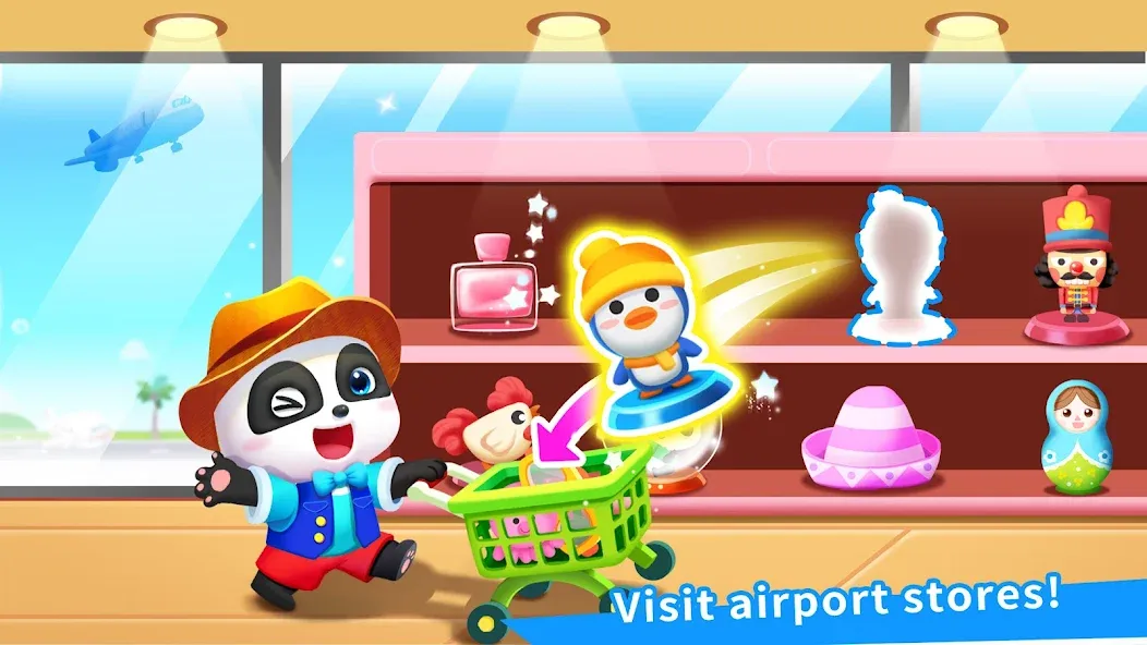 Baby Panda's Airport  [МОД Unlocked] Screenshot 5