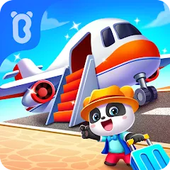 Скачать взломанную Baby Panda's Airport  [МОД Unlocked] - полная версия apk на Андроид