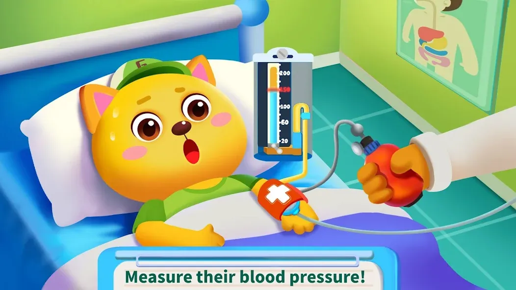 Baby Panda's Hospital Care  [МОД Меню] Screenshot 4