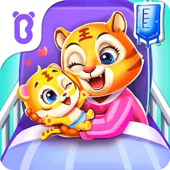 Взломанная Baby Panda's Hospital Care  [МОД Меню] - стабильная версия apk на Андроид