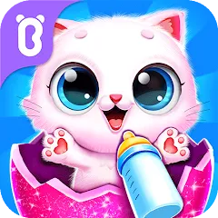 Взлом Little Panda: Baby Cat Daycare  [МОД Mega Pack] - полная версия apk на Андроид