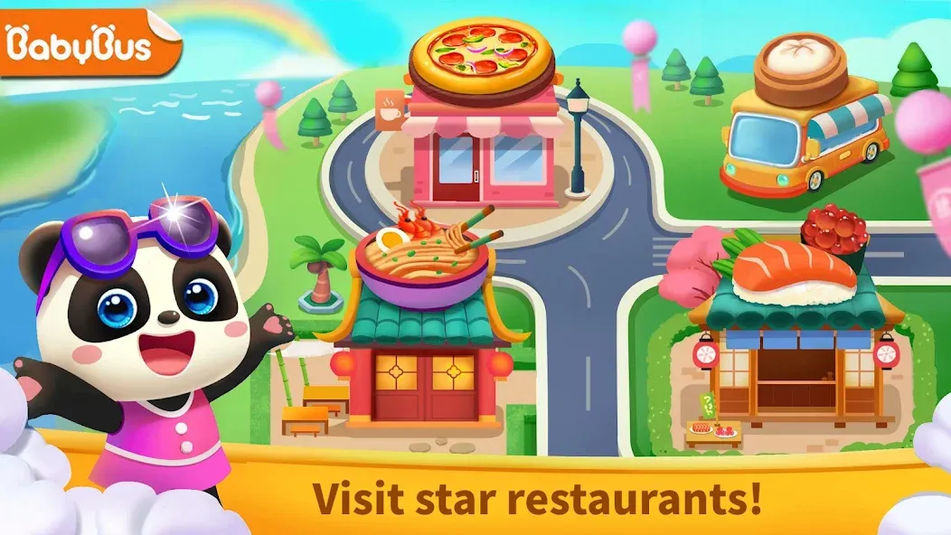 Little Panda: Star Restaurants  [МОД Все открыто] Screenshot 1