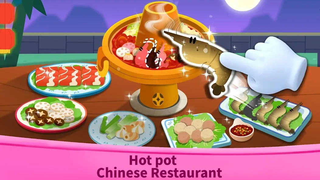 Little Panda: Star Restaurants  [МОД Все открыто] Screenshot 4