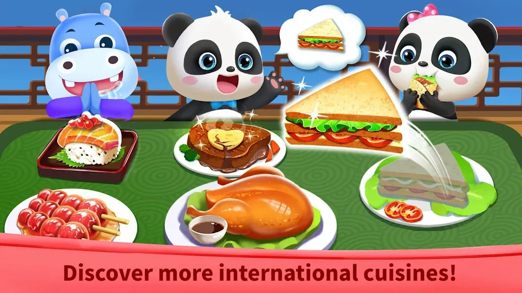 Little Panda: Star Restaurants  [МОД Все открыто] Screenshot 5