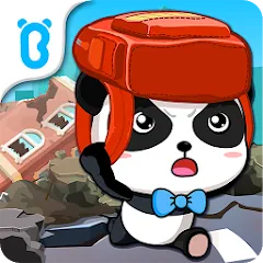 Взлом Baby Panda Earthquake Safety 1  [МОД Меню] - последняя версия apk на Андроид