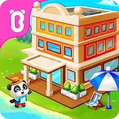 Взломанная Baby Panda’s Summer: Vacation  [МОД Все открыто] - стабильная версия apk на Андроид