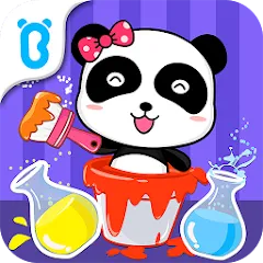 Взлом Baby Panda's Color Mixing  [МОД Все открыто] - стабильная версия apk на Андроид