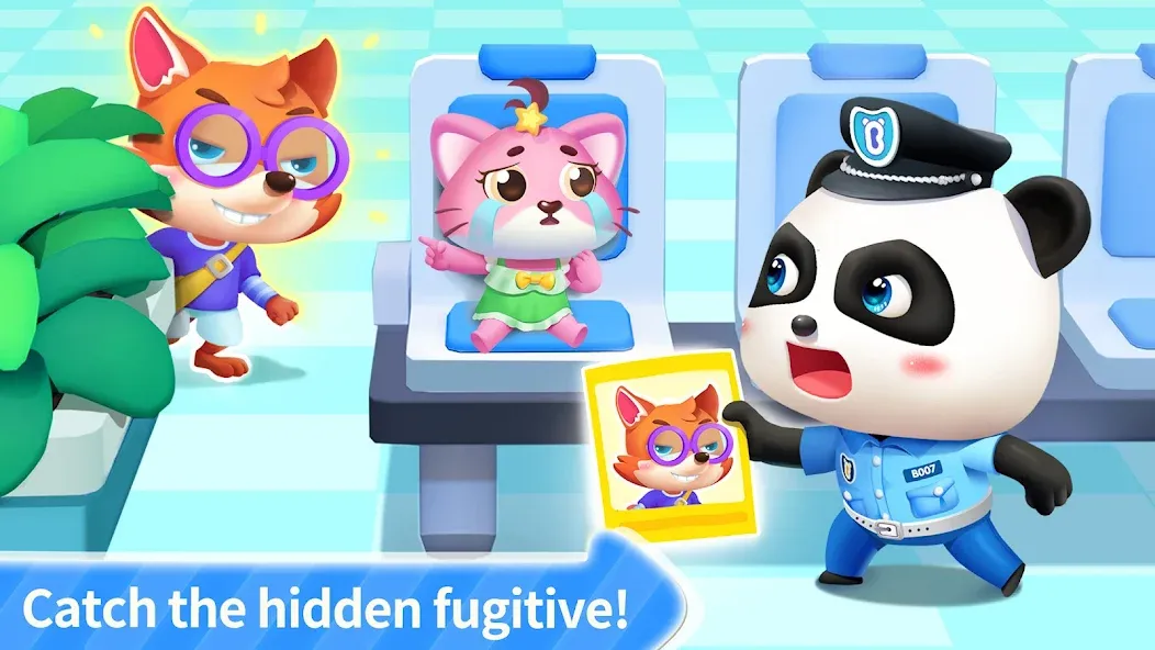 Little Panda Policeman  [МОД Все открыто] Screenshot 4