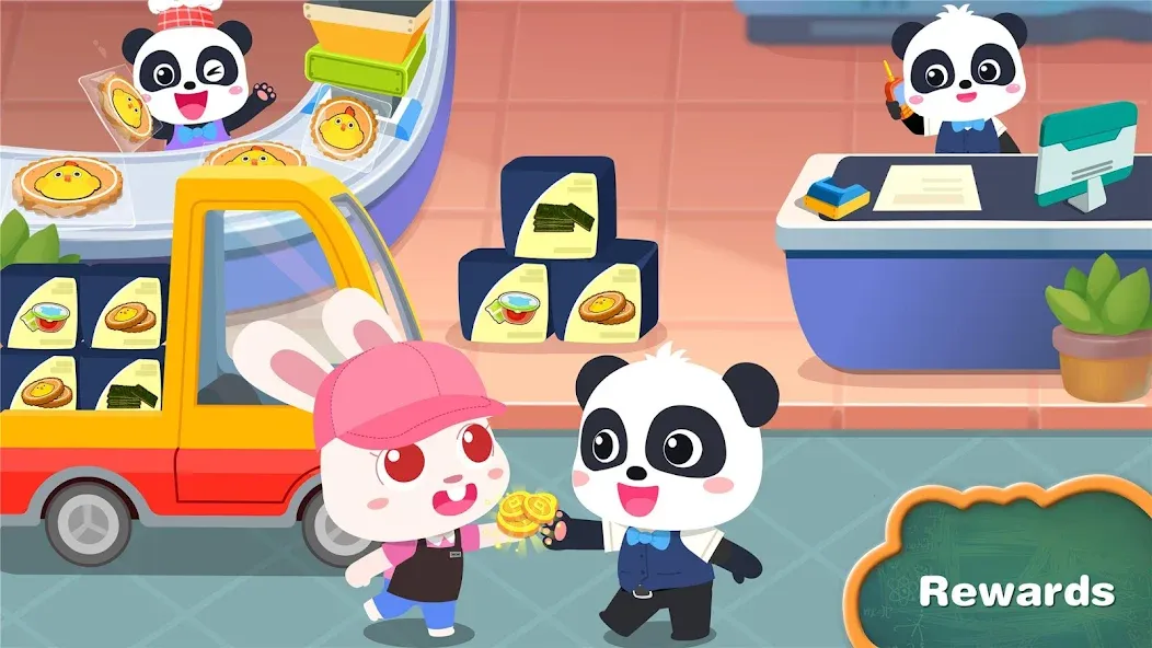 Little Panda's Snack Factory  [МОД Много монет] Screenshot 5