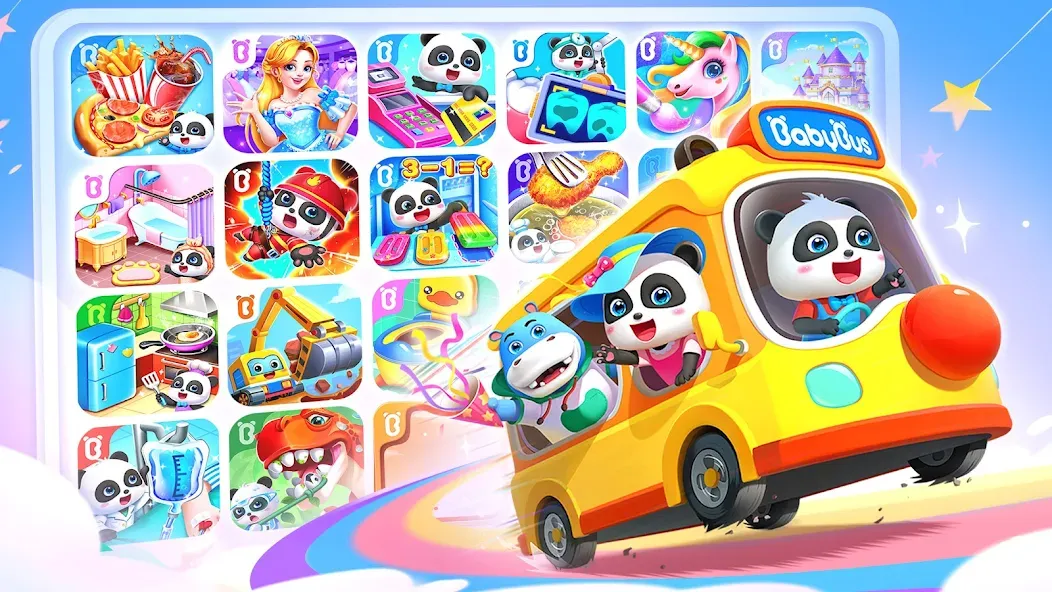 Baby Panda World: Kids Games  [МОД Mega Pack] Screenshot 1