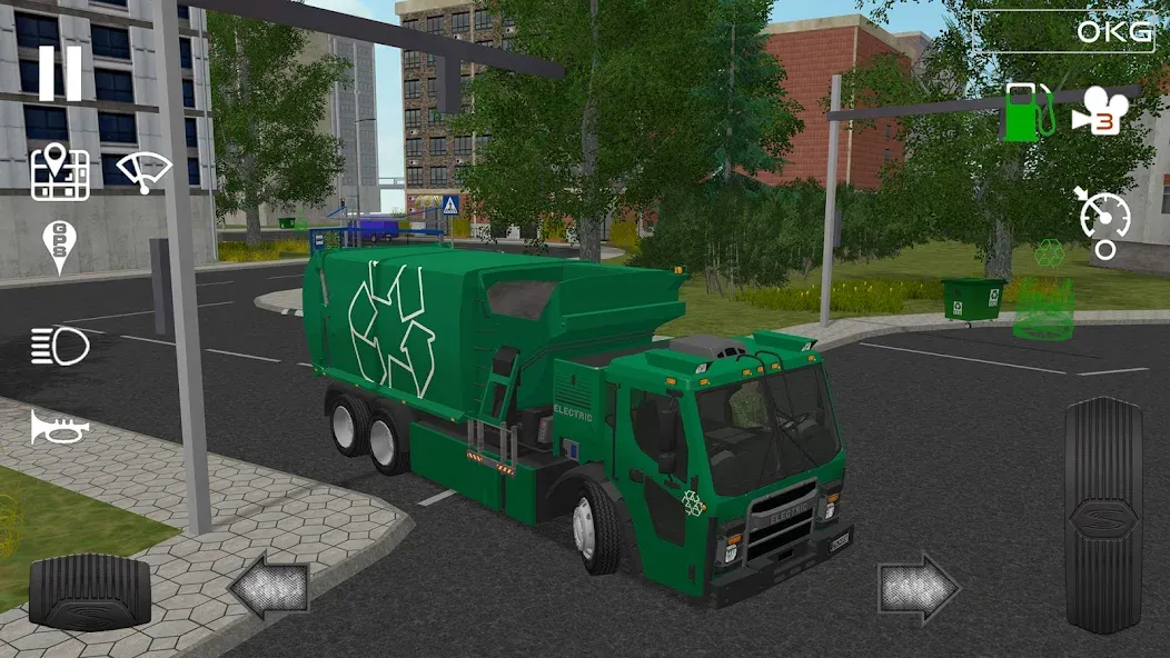 Trash Truck Simulator (Трэш Трак Симулятор)  [МОД Mega Pack] Screenshot 2