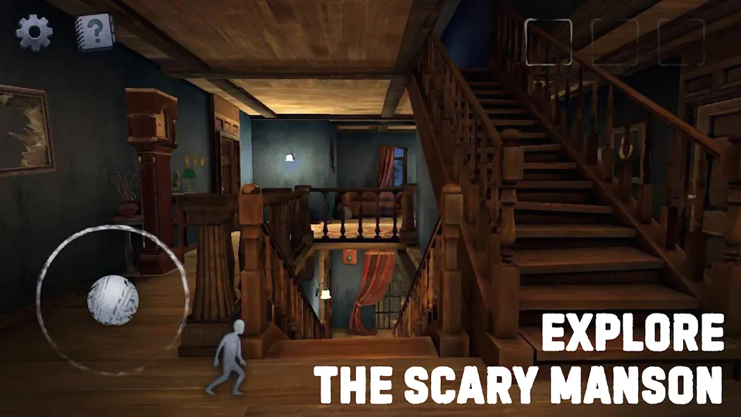 Scary Mansion: Horror Game 3D  [МОД Unlimited Money] Screenshot 2