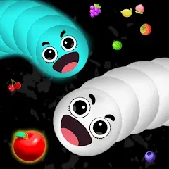 Взломанная Snake War™ Hungry Worm.io Game (Снейк Вар)  [МОД Mega Pack] - последняя версия apk на Андроид