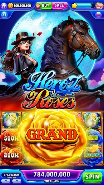 Jackpotland-Vegas Casino Slots (Джекпотлэнд)  [МОД Menu] Screenshot 1