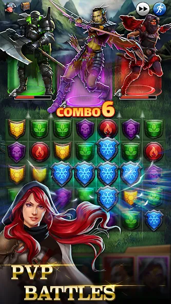 Empires & Puzzles: Match-3 RPG  [МОД Unlimited Money] Screenshot 4