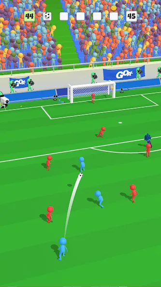 Super Goal: Fun Soccer Game (Супер Гол)  [МОД Меню] Screenshot 4