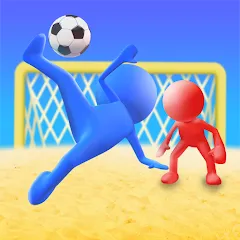 Взломанная Super Goal: Fun Soccer Game (Супер Гол)  [МОД Меню] - полная версия apk на Андроид