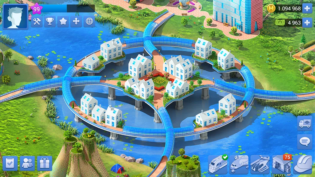 Megapolis: City Building Sim (Мегаполис)  [МОД Unlocked] Screenshot 3