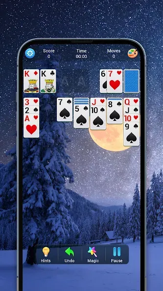 Solitaire, Klondike Card Games  [МОД Unlimited Money] Screenshot 3