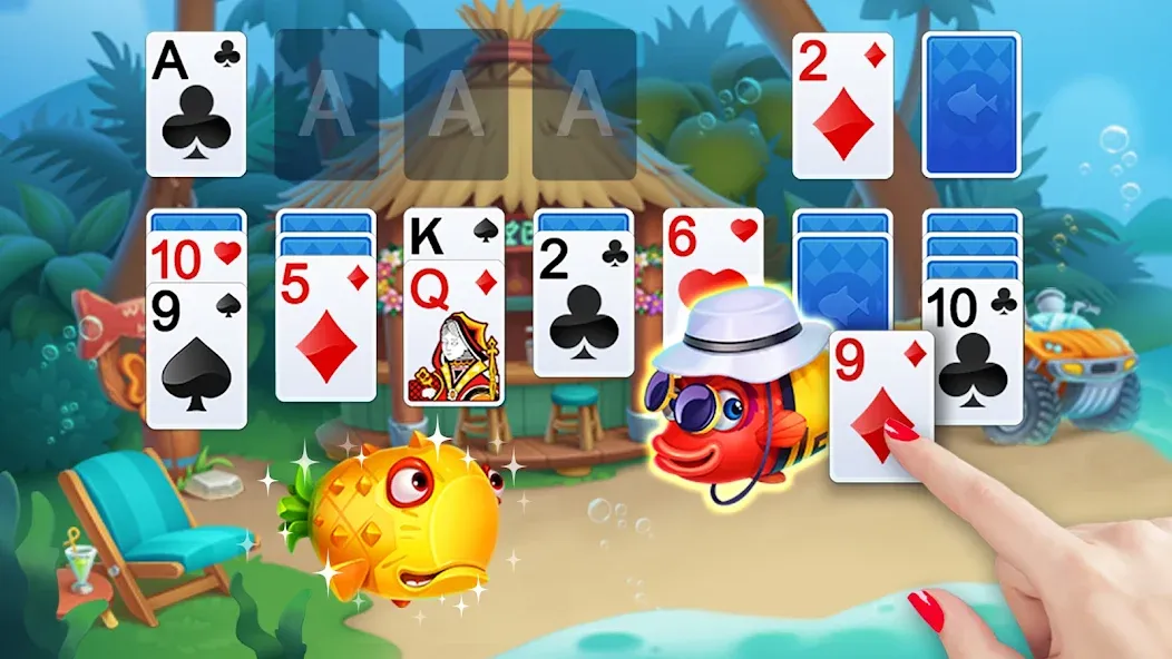 Solitaire  [МОД Unlimited Money] Screenshot 1